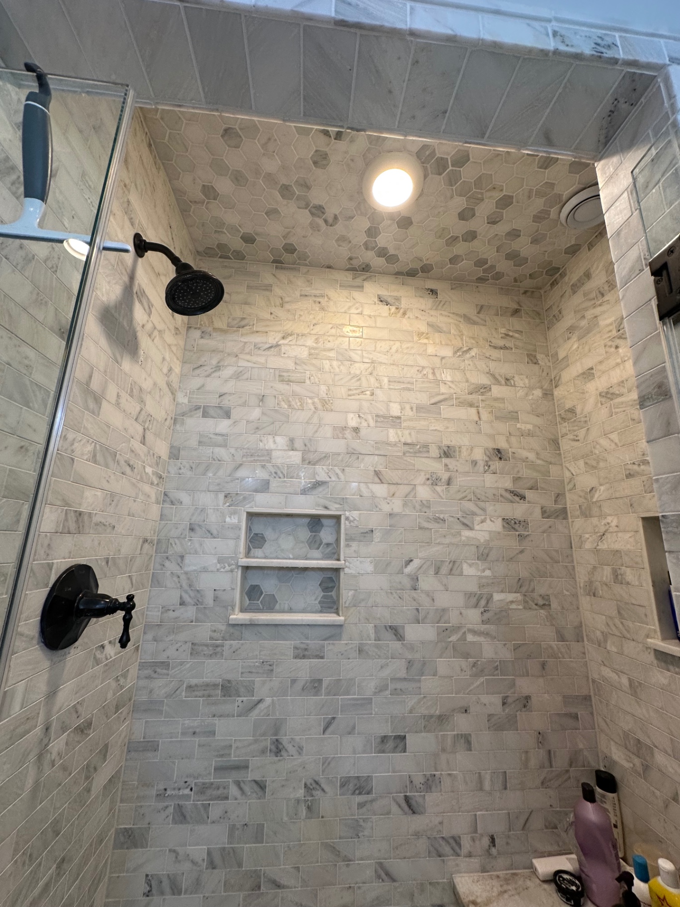 Marble & Hex Surround