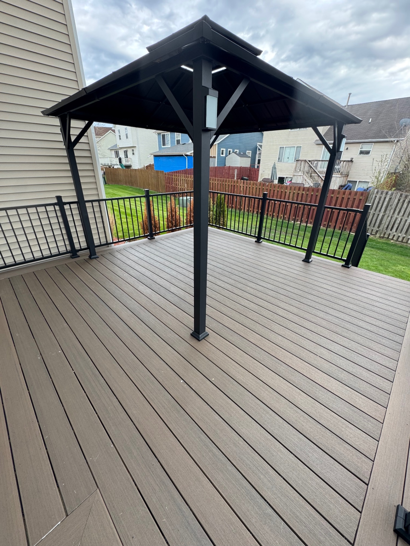 Composite Deck with Gazebo